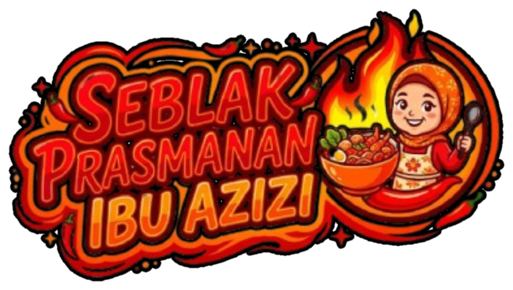Logo Seblak Prasmanan Ibu Azizu